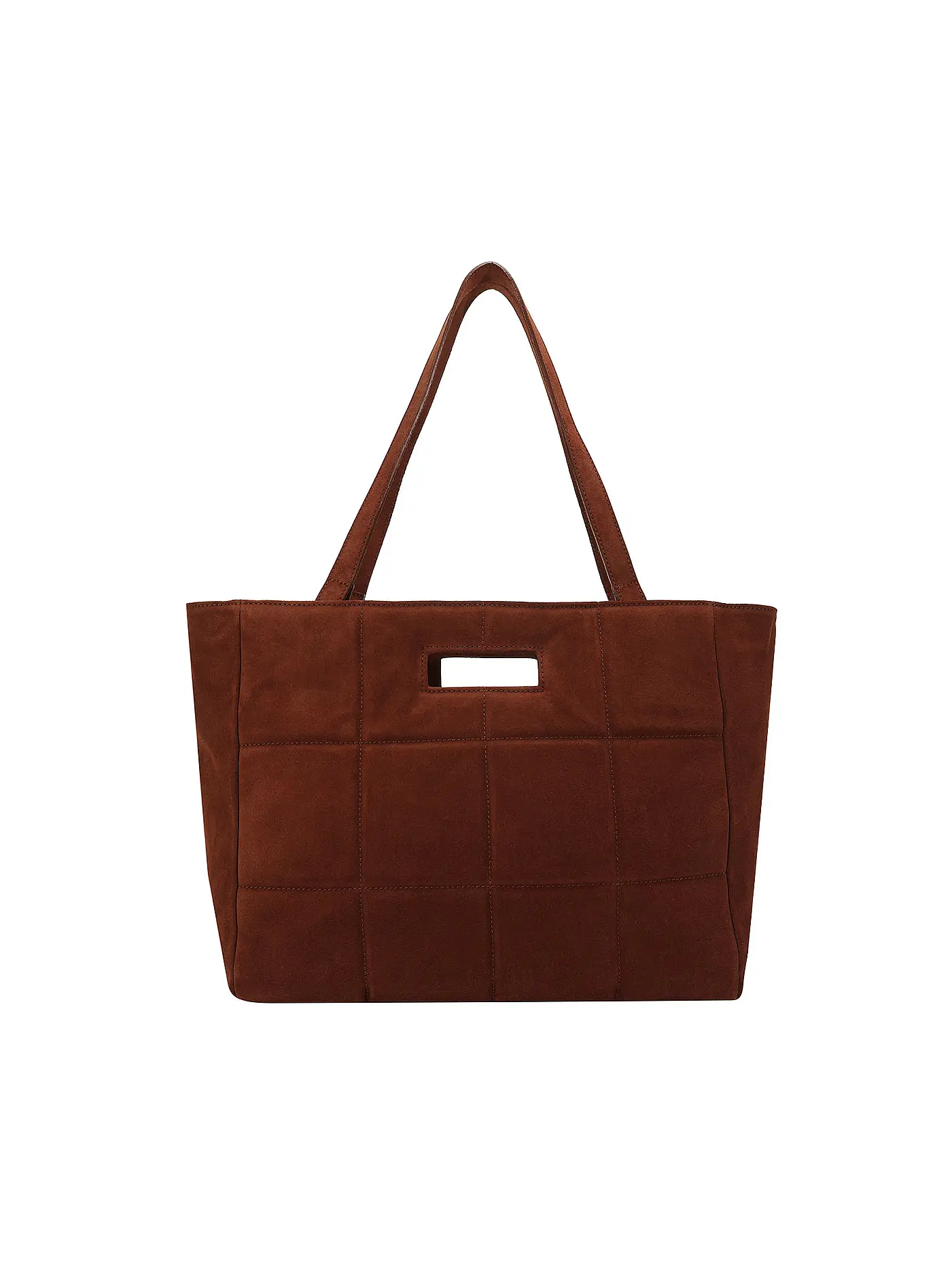 JULIA SKERGETH | Ledertasche - Shopper THE QUILTED BAG SOFT SUEDE | 